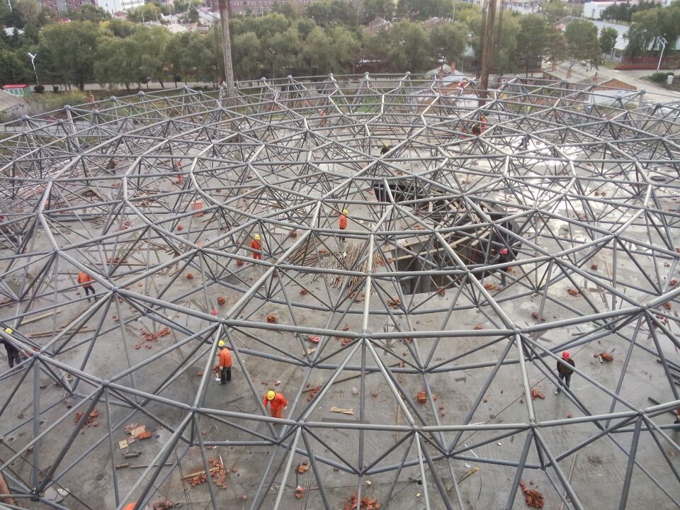 舟山全民健身中心网架